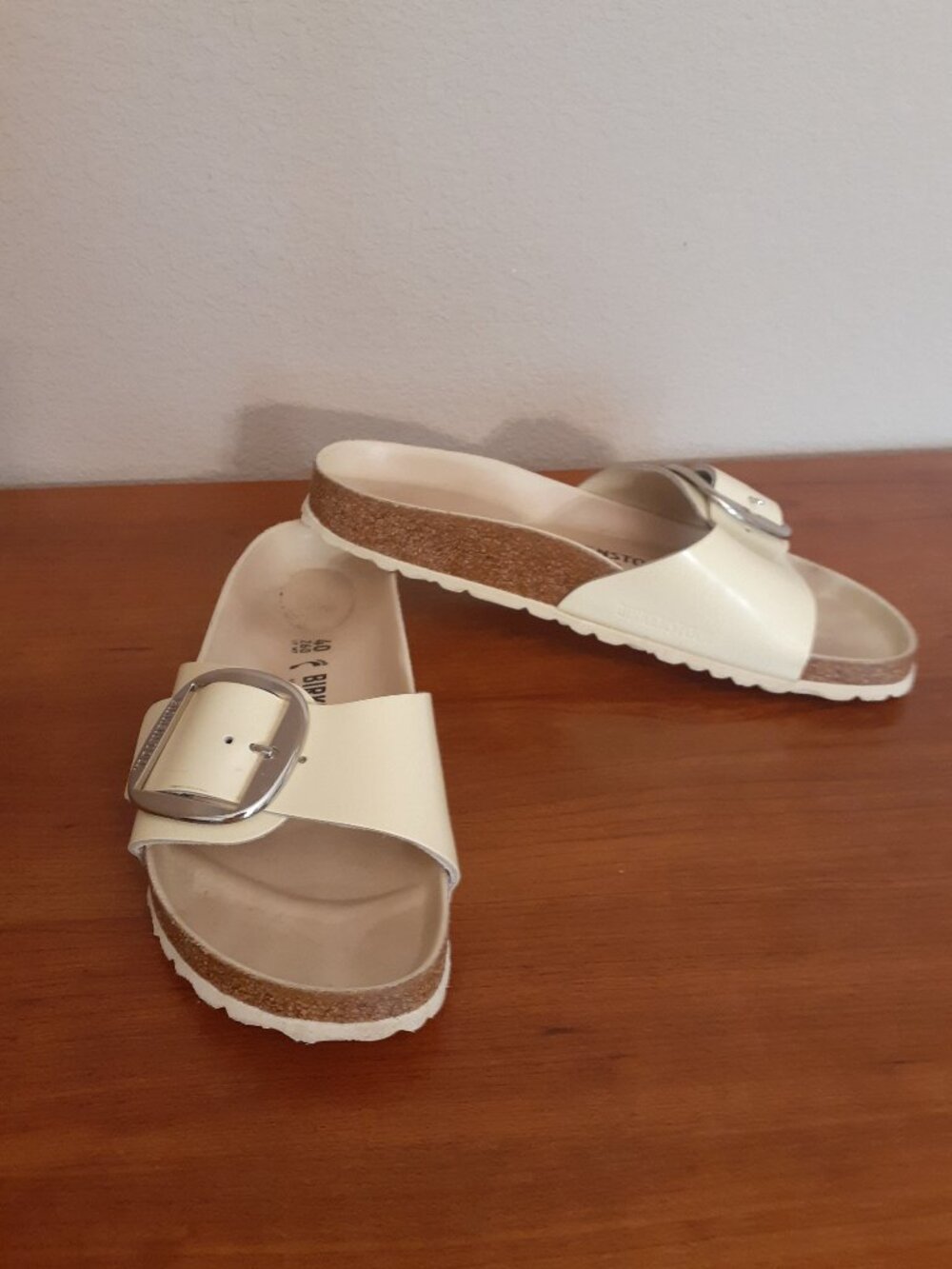 Birkenstock   Madrid Big Buckle Slide Sandal